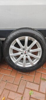 zimní sada alu kol 215 / 60 R17 4x108 - 3