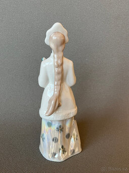 Porcelánová soška Sněhurka 25 cm, Polonne USSR - 3