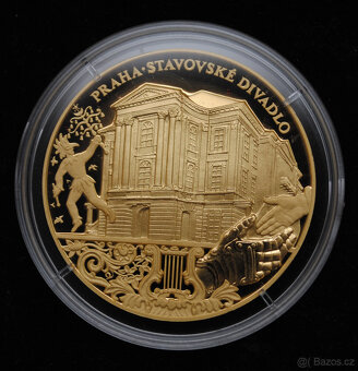 Zlato 1 OZ Au 999,9 - nízký náklad 200 ks číslováno - 3