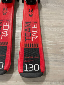 Lyže dětské Nordica Team Race 130 cm + hůlky - 3