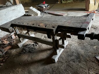 Čistička obilí, ze stodoly, dekorace - 3