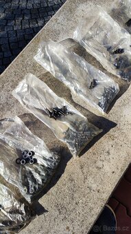 Šrouby, matice všehochuť nové - 3