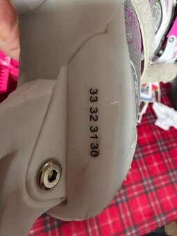 Dětské brusle - nasavitelné 30-33 - 3