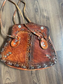 Starožitná kabelka - ruční práce - 3