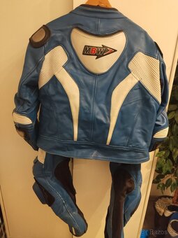 Dvoudílná kožená kombinéza - 3