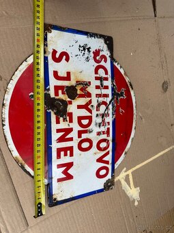 Smaltovaná cedule - 3