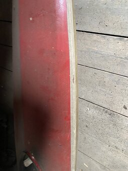 Kajak laminatovy 340 cm cerveny jednosedak - 3
