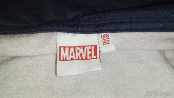 Dětská mikina na zip s kapucí Marvel - vel. 146 - 3