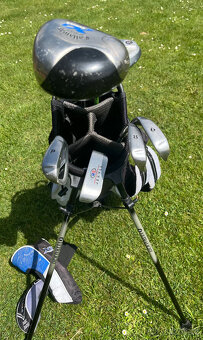Prodám dětský golfový set U.S. Kids Golf vel. 57 s vozíkem. - 3