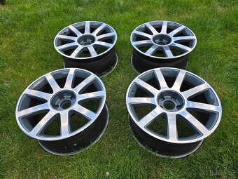 alu kola R18 5x112 AUDI S-Line leštěné, po renovací - 3