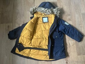 Dětská zimní bunda parka vel. 122 - 3