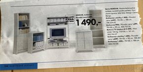 Rohový TV úložný díl HENSVIK IKEA - 3