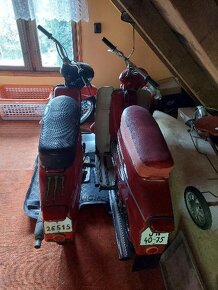 Jawa pionýr už jen červený s černým sedlem - 3