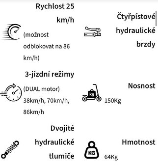 Koloběžka Kukirin G4 Max - 3