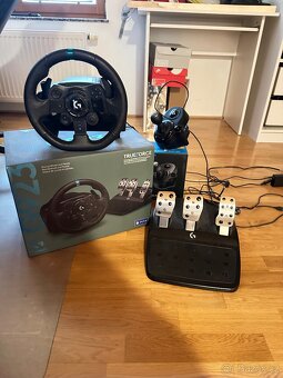 Logitech g923 + řadící páka - 3