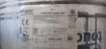 Lamelová vata Isover Climcover lamella Mat ML3 - 3