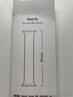 Navlékaci silikonový řemínek na Apple 40 - 3