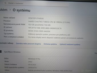 Notebook Dell Latitude 7400 14" - Intel i7-8665U, 16GB, 500 - 3