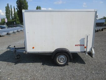 Bazarový přívěs ZV 26 N1 skříň 2,50x1,25/1,50 - 3