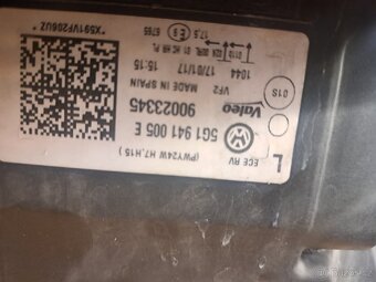 Prodám levé predni světlo VW Golf7 - 3