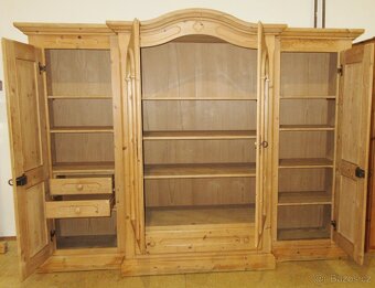 Stěna z borovice - celomasiv - Výborný stav - 3