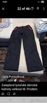 Zateplené dámské kalhoty - 3