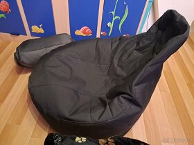 sedací vak Bag4U color černý - 3