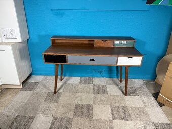 Masivní psací stůl Picadilly mango - 3