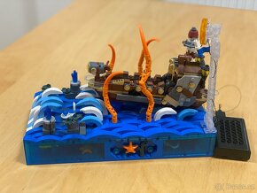 Svítící LEGO loď - lampa do dětského pokoje - 3