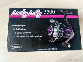 Rybářský prut Ninja a naviják Sanger Lucky Lady 3500 - 3