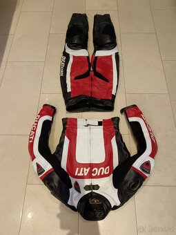 Ducati Corse-Dámská kožená moto kombinéza, dvoudílná - 3