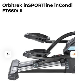 Eliptický trenažer inSPORTline inCondi ET660i - 3