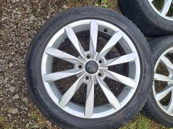 Alu kola 5x112 originál VW 205/50 R17 - 3