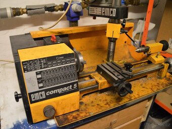 Drehmaschine mit Fräsvorrichtung Emco Compact 5 inkl. Zubehö - 3