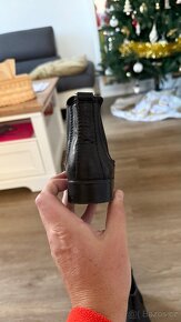 Dětské boty na koně, kožené vel. 31 + chapsy - 3