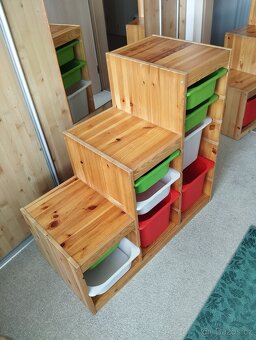 Prodám úložnou sestavu pro děti IKEA Trofast - 3