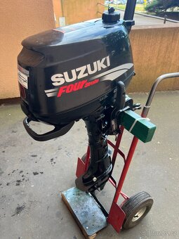 Lodni motor Suzuki DF 6hp 4t, kratka noha - 3