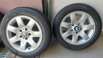 ALU kola originál BMW styling 45 + zimní pneumatiky - 3