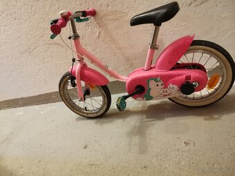 Dětské kolo 14 Btwin Růžové Jednorožec - 3