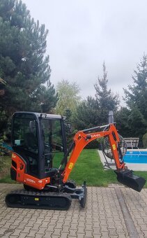 Minibagr Kubota Kx 019-4G pouze 1380MTH r.v. 2022 - 3