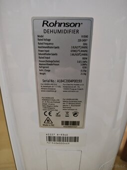 Odvhlčovač Ronson 9340 - 3