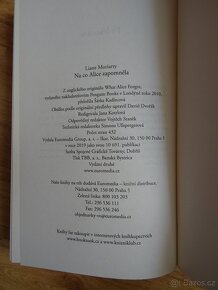kniha Na co Alice zapomněla - Moriarty - 3