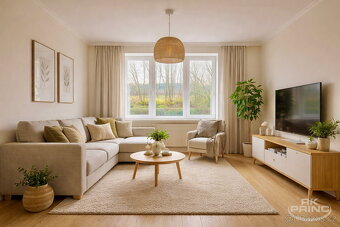 Prodej bytu 3+1 Dřevčice u Dubé, 70 M2, tři sklepy, zahrada - 3