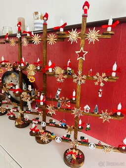 Vánoční svícen - ruční výroba - 3