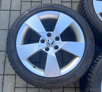 Octavia - 17" Denom + zimní 225/45 Bridgestone 7mm - 3