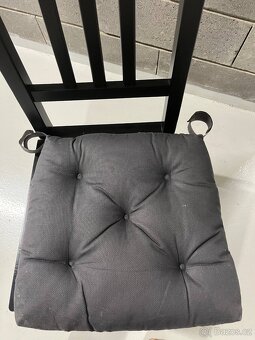 Jídelní židli IKEA STEFAN – černá - 3