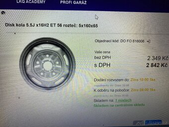 Ford transit 5x160 r16 - 3