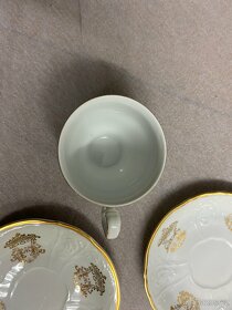 hrnek hrneček porcelán starý porcelán hrnek podšálek koflík - 3