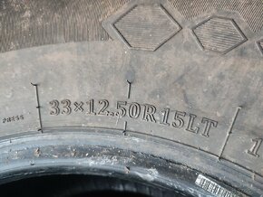 Terénní pneu 33x12,5 R15 - 3