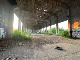 Pronájem zastřešené haly o velikosti 2.550 m2 - 3
